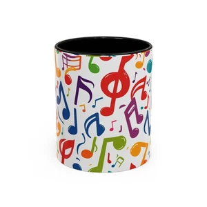 Coffee Mug, Music Themed Mug, Music Lover Gift, Tea Cup, - Picture 1 of 65