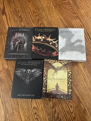 Game of Thrones Seasons 1–5 DVD Set – Complete Series (HBO) - Image 1 of 2