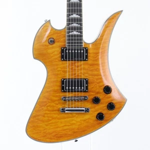 B.C.Rich Mockingbird Special X Amber Used 2004 Mahogany Neck w/Soft Case - Picture 1 of 7