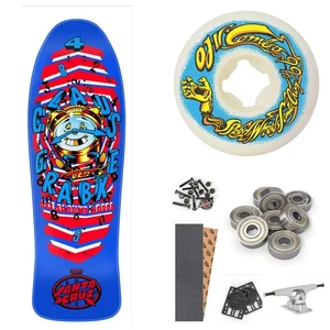 SANTA CRUZ CLAUS GRABKE "ALL AROUND" 9.89" COMPLETE SKATEBOARD - Picture 1 of 9