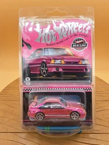 Hot Wheels Red Line Club Exclusive 1993 Ford Mustang Cobra R SpectraFlame Pink  - Picture 1 of 5