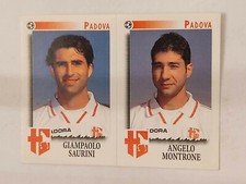 PANINI FOOTBALLER FIGURE 1997/98 PADOVA SAURINI n 508 EXCELLENT WITH VELINA