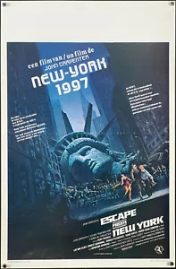 Poster film originale Escape From New York (1981) belga - Foto 1 di 5