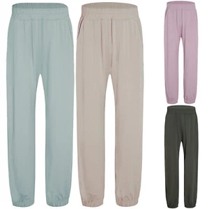 Kids Girls Trousers Casual Sweatpants Workout Pants Dance Sport Jazz Bloomers - Picture 1 of 50