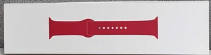 Lot of 5 Genuine Apple Watch Band Sport Band-(45mm) Red (fits 160-210mm wrists) - Picture 1 of 4