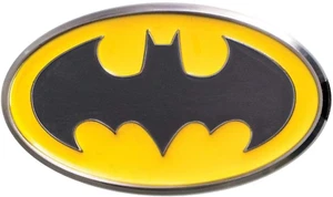 DC Batman Logo Colored Pewter Lapel Pin,Silver,1" - Picture 1 of 12