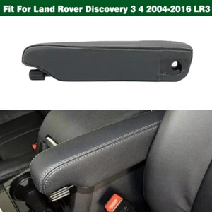 Black Front Left Driver Side Seat Armrest For Land Rover LR3 LR4 Discovery 3 4 - Picture 1 of 10