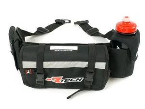 Bolsa de cinturón RTECH enduro con botella negra/roja - Imagen 1 de 1