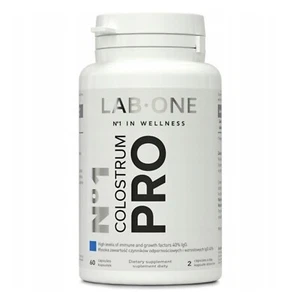 LAB ONE N°1 BOVINE COLOSTRUM PRO 60-180 caps. KILLS VIRUSES, BACTERIA AND FUNGI - Picture 1 of 4