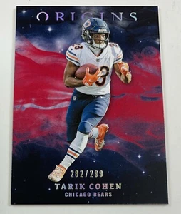 Tarjeta paralela roja Tarik Cohen 2019 Panini Origins #20 282/299 OF1 - Imagen 1 de 2
