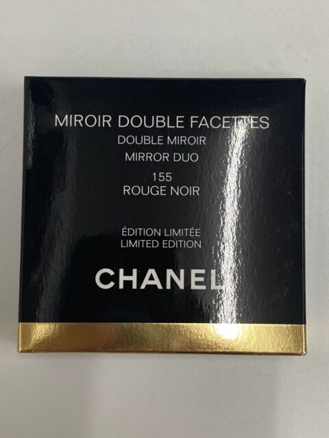 CHANEL Codes 155 Rouge Noir Double Compact Mirror Duo Limited Edition NIB