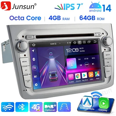 Für Alfa Romeo Mito 2008-2019 Carplay Autoradio GPS Navi CD DVD DAB+ SWC BT WIFI - Bild 1 von 4