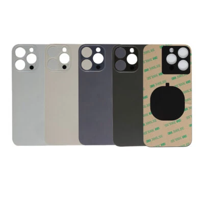 Стеклянная крышка с большим отверстием сзади для iPhone 14 Plus 13 Pro Max 12 Mini 11 XS XR SE 15   - Изображение 1 из 3