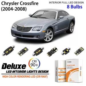 Kit de luz interior LED + bombillas blancas para Chrysler Crossfire - Imagen 1 de 8