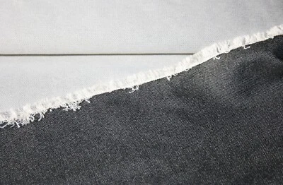 Stoff grau meliert doppelseitig Kleiderstoff 9,90€/m - Bild 1 von 2