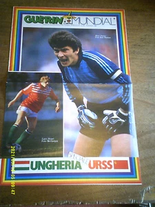 PLAQUETTE GUERIN SPORTIVO COUPE DU MONDE 1986 URSS DASSAEV HONGRIE DETARI - Imagen 1 de 4