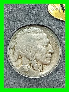 Stichtag 1926-S Büffelnickel ss - geringe Auflage  - Bild 1 von 5