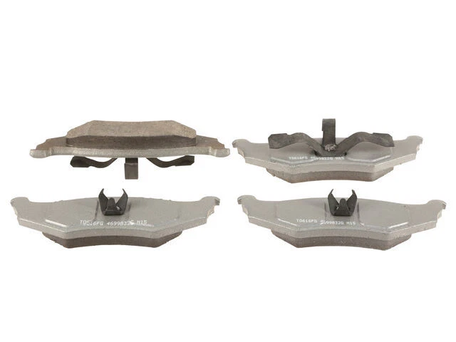 Conjunto de pastilhas de freio traseiras para 2001-2006 Chrysler Sebring 2002 2003 2004 2005 KB852MR - Imagem 1 de 1