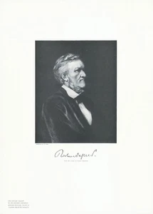 1897 Portrait of Richard Wagner - Picture 1 of 1