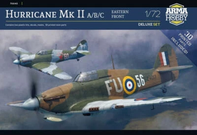 Arma Hobby 70045 1:72 Hawker Hurricane Mk.IIA/B/C ""Ostfront"" Deluxe Set