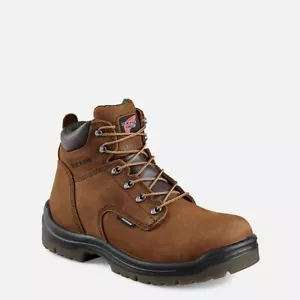 Men's RED WING King Toe 6 Inch Waterproof Non Metallic Toe Leather Boots 2240 - Picture 1 of 5