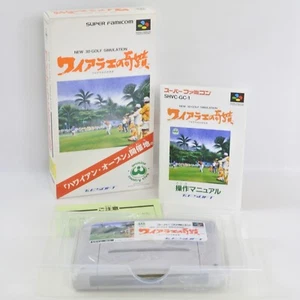 WAIALAE NO KISEKI Golf Super Famicom Nintendo 0334 sf - Picture 1 of 8