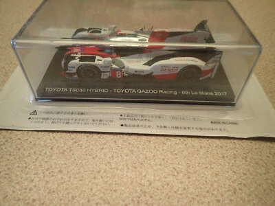 Ex Magazine Partwork 1:43 Toyota TS050 Hybrid #8 Gazoo 8th LeMans 2017 sellado Foto 1 de 4