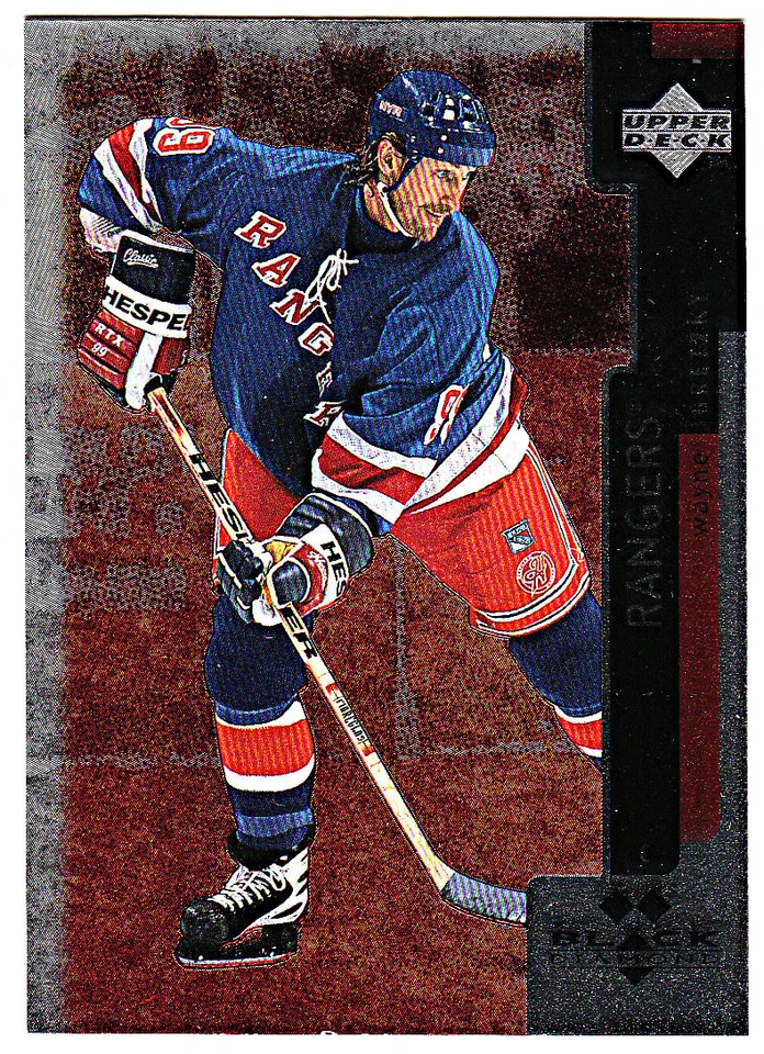 1997-98 BLACK DIAMOND 2-DIAMOND #144 WAYNE GRETZKY New York Rangers Hockey Card - Image 1 of 1