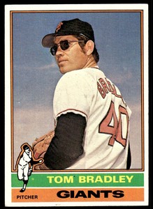 1976 Topps Tom Bradley San Francisco Giants #644