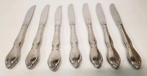 Lot of 8 Oneida Community Chatelaine Stainless Dinner Knives - Picture 1 of 2