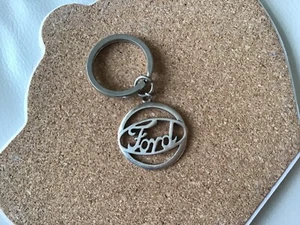 FORD SCHLÜSSELANHÄNGER SILBER - GUTER ZUSTAND - Bild 1 von 2