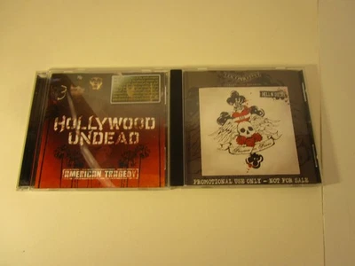 2 METAL CD'S  American Tragedy   Hollywood Undead  2011)  + HELL N DIESEL  HR24 Foto 1 de 2