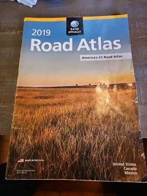 United States Canada Mexico 2019 Road Atlas By Rand McNally  Foto 1 de 3