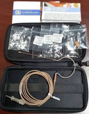 Countryman E6 omni ear worn headset mic for Sennheiser Evolution E6OW6T2SR NICE - Image 1 of 4