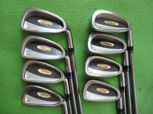 Rare Excellent Titleist Womens 822 OS 3-pw iron set ( 2 grips in plastic) - Picture 1 of 15