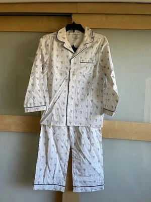 Petite Plum Twill Pajama Set in Happy Hanukkah Size 8 Years - Image 1 of 2