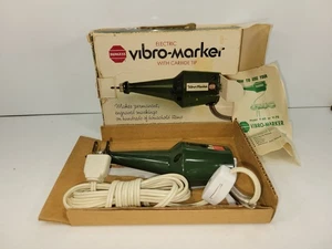 DE COLECCIÓN SIN USAR BURGESS VIBRO - MARCADOR - GRABADOR DE METAL  - Imagen 1 de 3