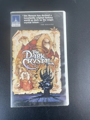  The Dark Crystal Jim Henson VHS - Thorn EMI Video White Clamshell  Foto 1 de 4