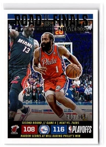 2022-23 Hoops James Harden #57 Road to the Finals / NBA Championship #/999 76ers - Picture 1 of 2