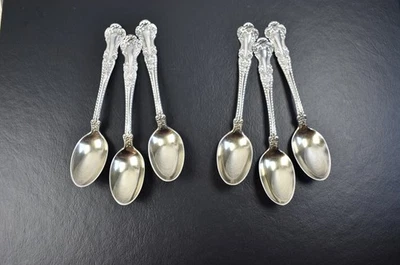 Cuchara Demitasse de plata esterlina Cambridge by Gorham 4 1/8" cubiertos Foto 1 de 4