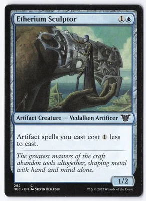 Etherium Sculptor C Commander: Kamigawa: Neon Dynasty 92 LP - Image 1 of 2