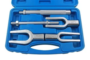Tie Rod Ball Joint Pitman Arm Tool Kit Joint Remover Separator Pickle Fork 5pc H - Picture 1 of 2