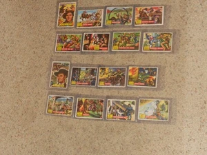 (16) Lotto carte Topps Western Roundup 1956 - JESSE JAMES - CALAMITY JANE!!! - Foto 1 di 4