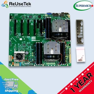 Supermicro X10DRG-Q DDR4 LGA2011 Motherboard w/ Dual Xeon E5-2620V4 & IO Shield - Picture 1 of 23