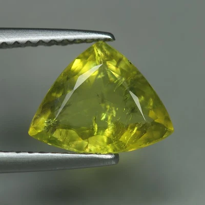 1.77 Cts_Ravishing Best Color_100 % Natural Unheated Yellowish Green Tourmaline - Image 1 of 3