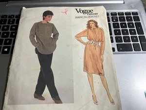 Vogue Pattern Geoffrey Beene #2981 Top/Dress Cut Size 18 - Picture 1 of 4