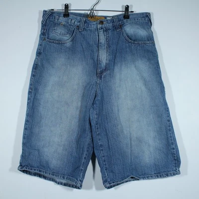 Pantalones Cortos Y2K Attitude Pierna Ancha Para Hombre 34 Hip Hop Patinador Grunge Foto 1 de 4