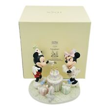 LENOX MICKEY'S BIRTHDAY CELEBRATION Disney sculpture Minnie NEW in BOX with COA