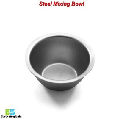BEADEN® INSTRUMENTS / MEDSPO Surgical Clinics Mixing Bowl Pot Implant Stainless Steel Dental Laboratory Tools