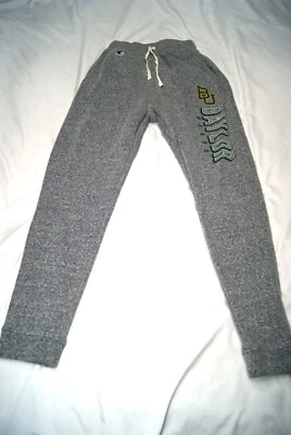 Baylor Bears Pantalones de Sudadera Mujer Pequeño Gris Jaspeado Cordón Cintura 2 Bolsillos Foto 1 de 4